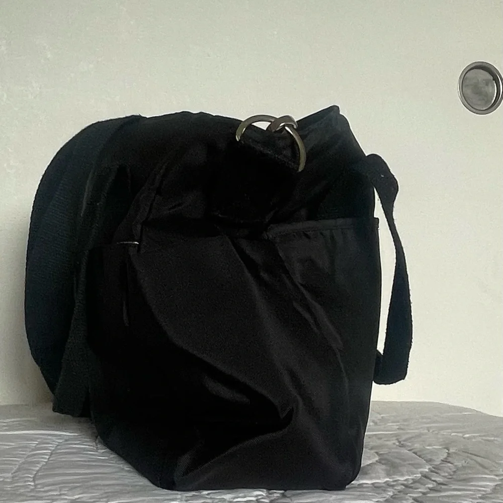 ROYALFAIR Black Diaper Bag